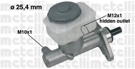 Главный тормозной цилиндр Honda/Acura 46100-SD4-802