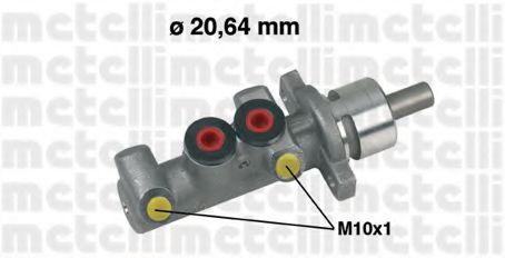 Главный тормозной цилиндр METELLI 05-0356