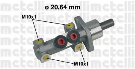 Главный тормозной цилиндр METELLI 05-0360