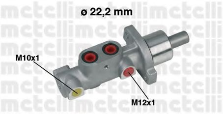 Главный тормозной цилиндр METELLI 05-0365