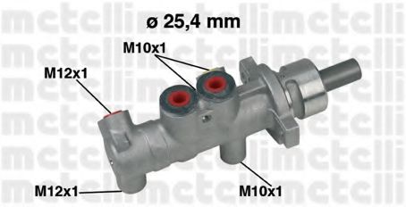 Главный тормозной цилиндр METELLI 05-0415