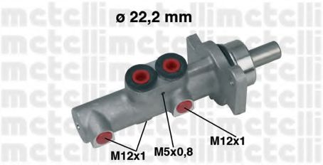 Главный тормозной цилиндр METELLI 05-0437