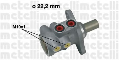 Главный тормозной цилиндр METELLI 05-0532