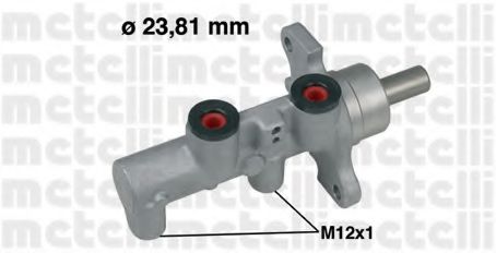 Главный тормозной цилиндр METELLI 05-0568