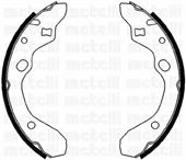 Тормозные колодки барабанные METELLI 53-0210