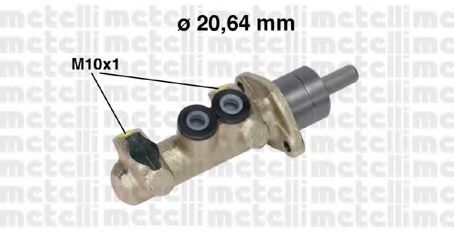 Главный тормозной цилиндр METELLI 05-0340