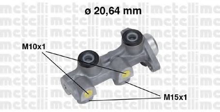 Главный тормозной цилиндр METELLI 05-0507