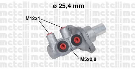 Главный тормозной цилиндр METELLI 05-0571
