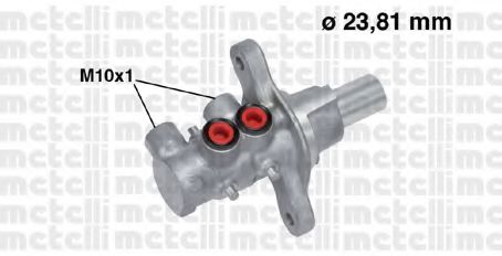 Главный тормозной цилиндр METELLI 05-0703