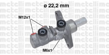 Главный тормозной цилиндр METELLI 05-0743