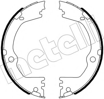 Тормозные колодки барабанные METELLI 53-0532