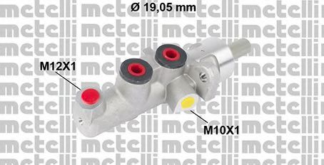 Главный тормозной цилиндр METELLI 05-0620