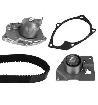 Комплект ГРМ с помпой METELLI 30-0822-1
