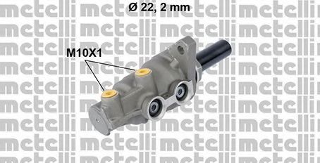 Главный тормозной цилиндр METELLI 05-0830