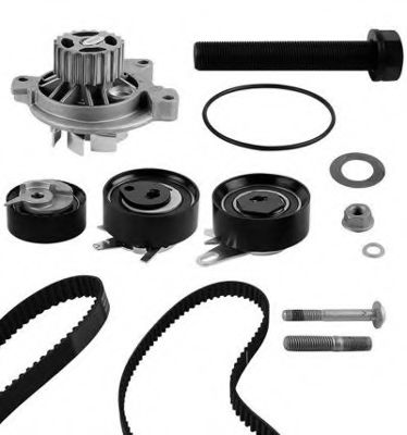 Комплект ГРМ с помпой METELLI 30-0758-3