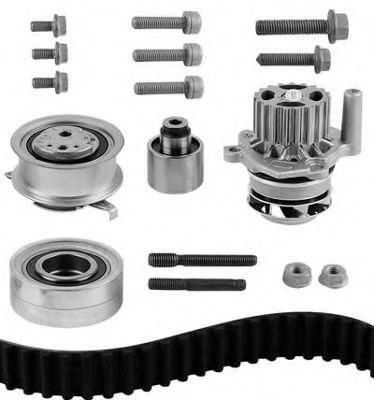 Комплект ГРМ с помпой METELLI 30-1089-1