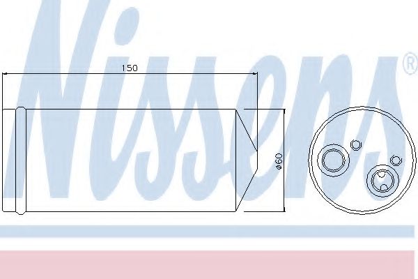 Осушитель кондиционера NISSENS 95139