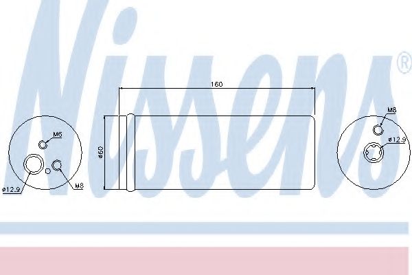 Осушитель кондиционера NISSENS 95171