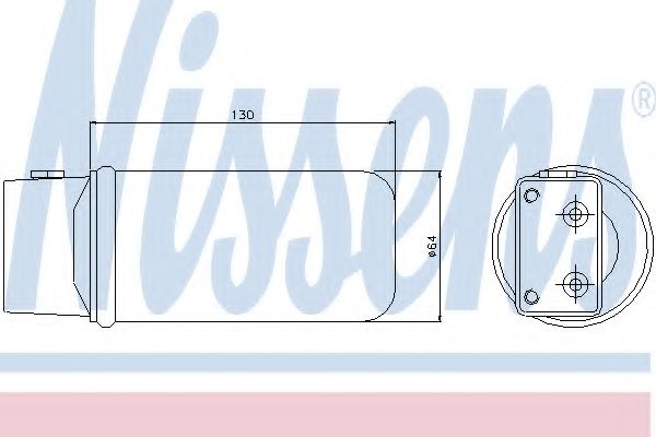 Осушитель кондиционера NISSENS 95043