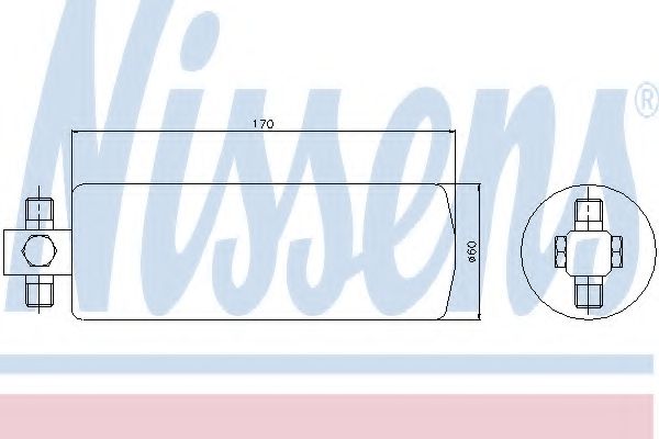 Осушитель кондиционера nissens 95046