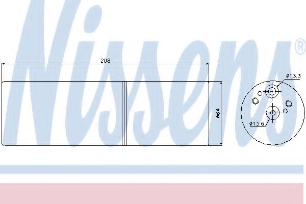 Осушитель кондиционера NISSENS 95231
