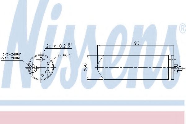 Осушитель кондиционера NISSENS 95323