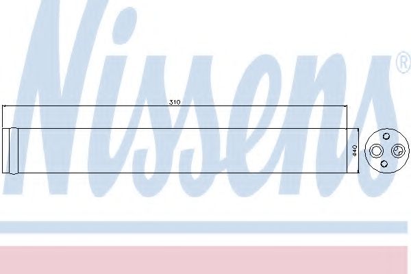 Осушитель кондиционера NISSENS 95342