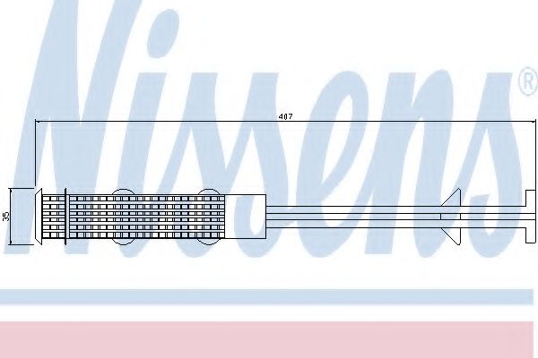 Осушитель кондиционера NISSENS 95327
