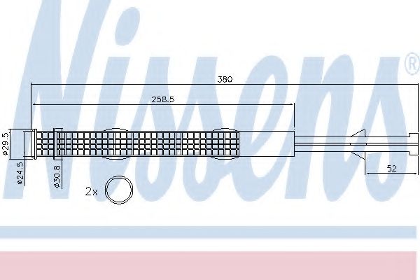 Осушитель кондиционера NISSENS 95359