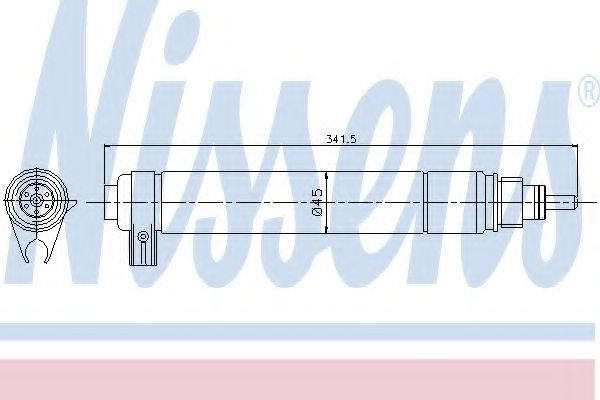 Осушитель кондиционера NISSENS 95346