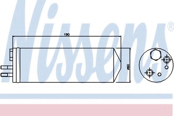 Осушитель кондиционера NISSENS 95148
