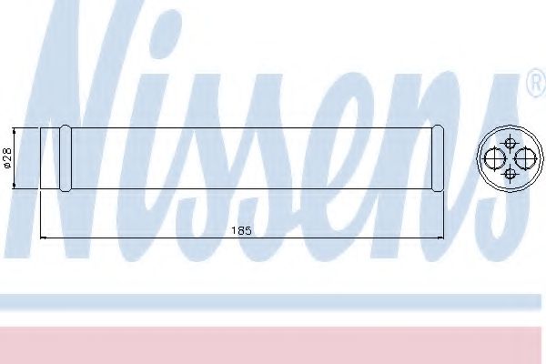 Осушитель кондиционера NISSENS 95367