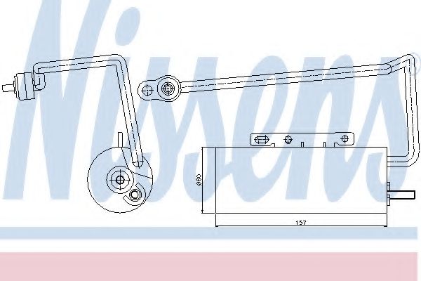 Осушитель кондиционера NISSENS 95410