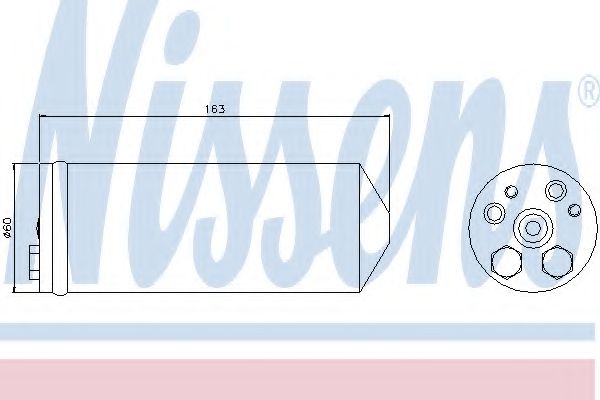Осушитель кондиционера NISSENS 95430