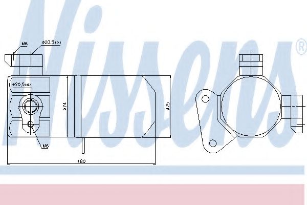 Осушитель кондиционера NISSENS 95432