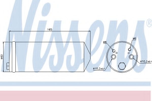 Осушитель кондиционера NISSENS 95413