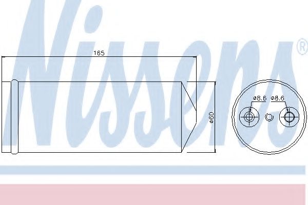 Осушитель кондиционера NISSENS 95437