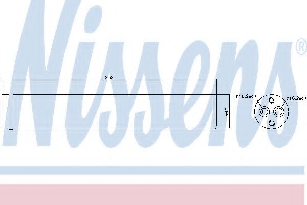 Осушитель кондиционера NISSENS 95438