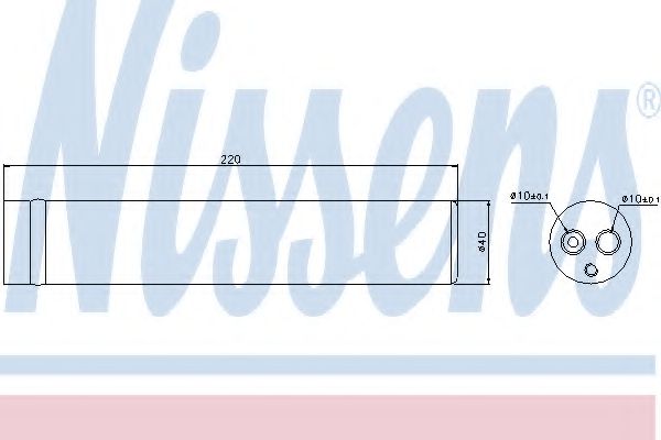 Осушитель кондиционера NISSENS 95439