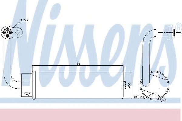 Осушитель кондиционера NISSENS 95445