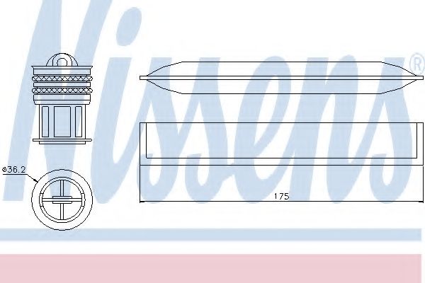 Осушитель кондиционера NISSENS 95456