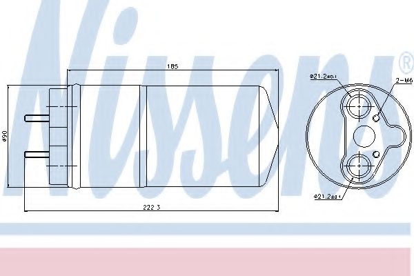 Осушитель кондиционера NISSENS 95462