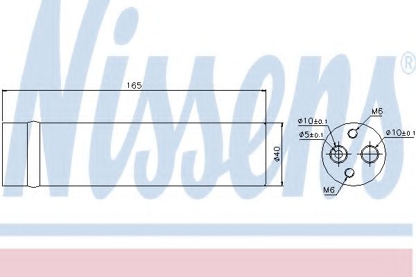 Осушитель кондиционера NISSENS 95481