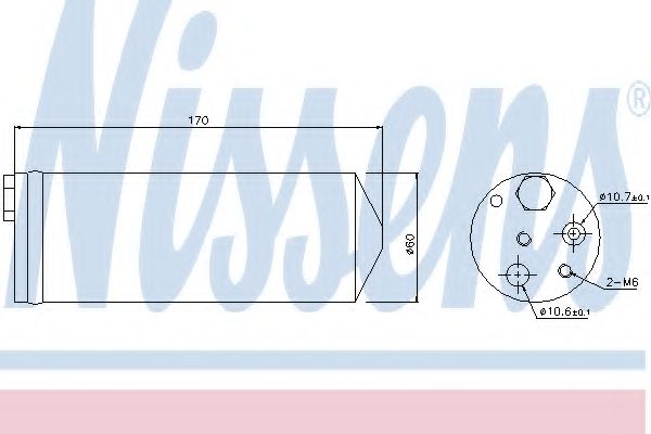 Осушитель кондиционера NISSENS 95489