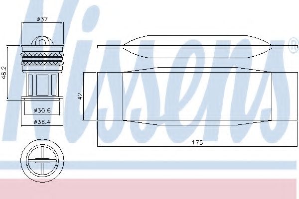 Осушитель кондиционера NISSENS 95490
