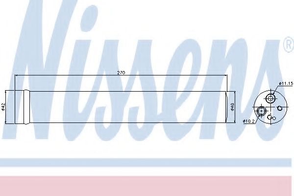 Осушитель кондиционера NISSENS 95504