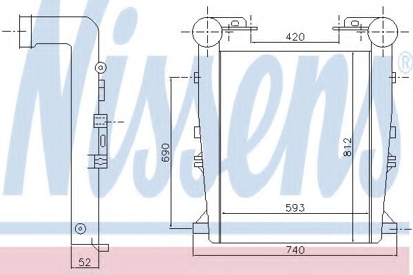Интеркулер NISSENS 97027