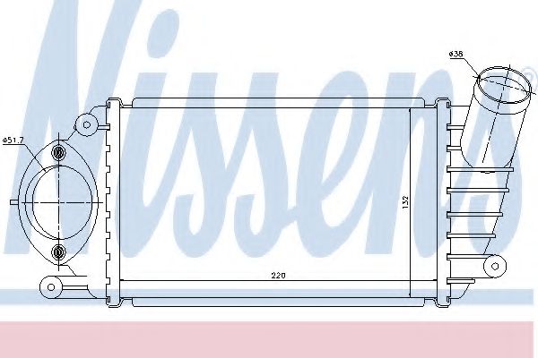Интеркулер NISSENS 96794