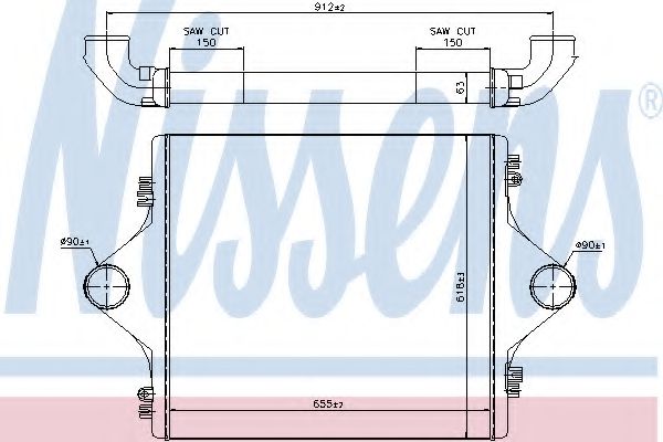 Интеркулер NISSENS 96977