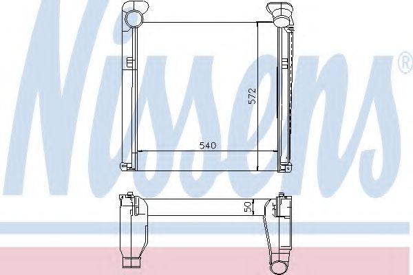 Интеркулер NISSENS 97007